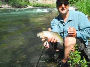 Happy Client on the Twisp River