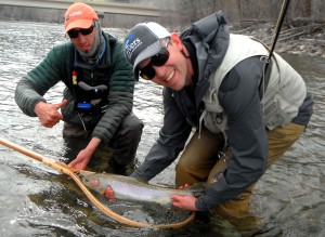 Jason's 1st steel of the day