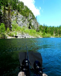 Kickin it in Upper Rock Lake