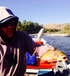 Tony and Sheela live together in a run south of Twisp.  Greg caught both in two casts.