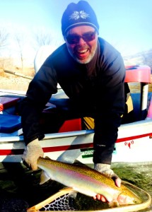 Bob with first ever steel