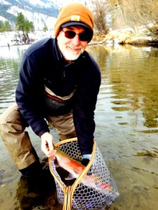 Rick with a nice wild buck